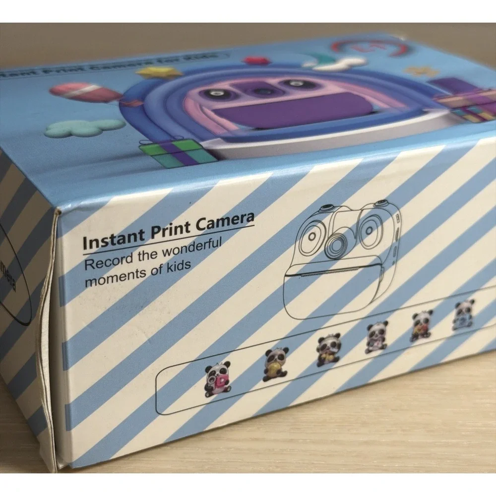 T24~ Kids Camera Instant Print,1080P Kids Instant Cameras That Print Photos Gift